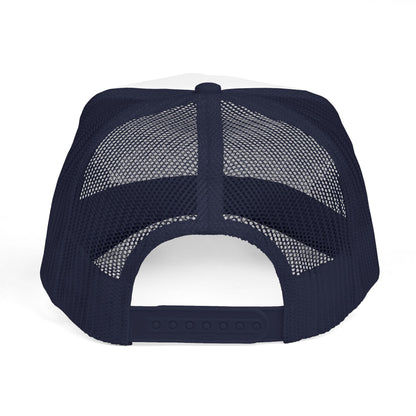 Pool Supervisor Trucker Cap — Funny Dog with Sunglasses Mesh Hat