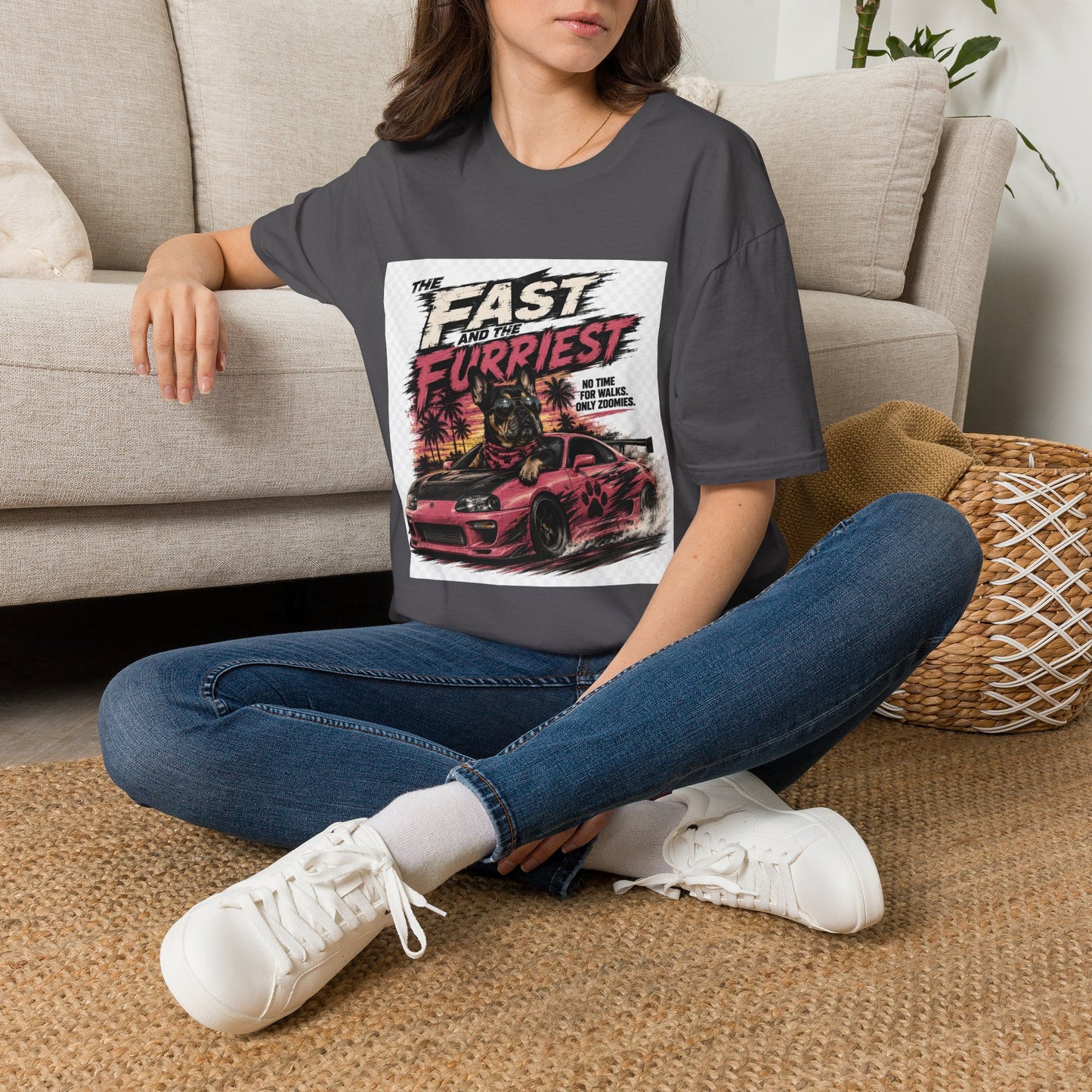 The Fast and the Furrriest T-Shirt — Funny Dog Racing Graphic Tee