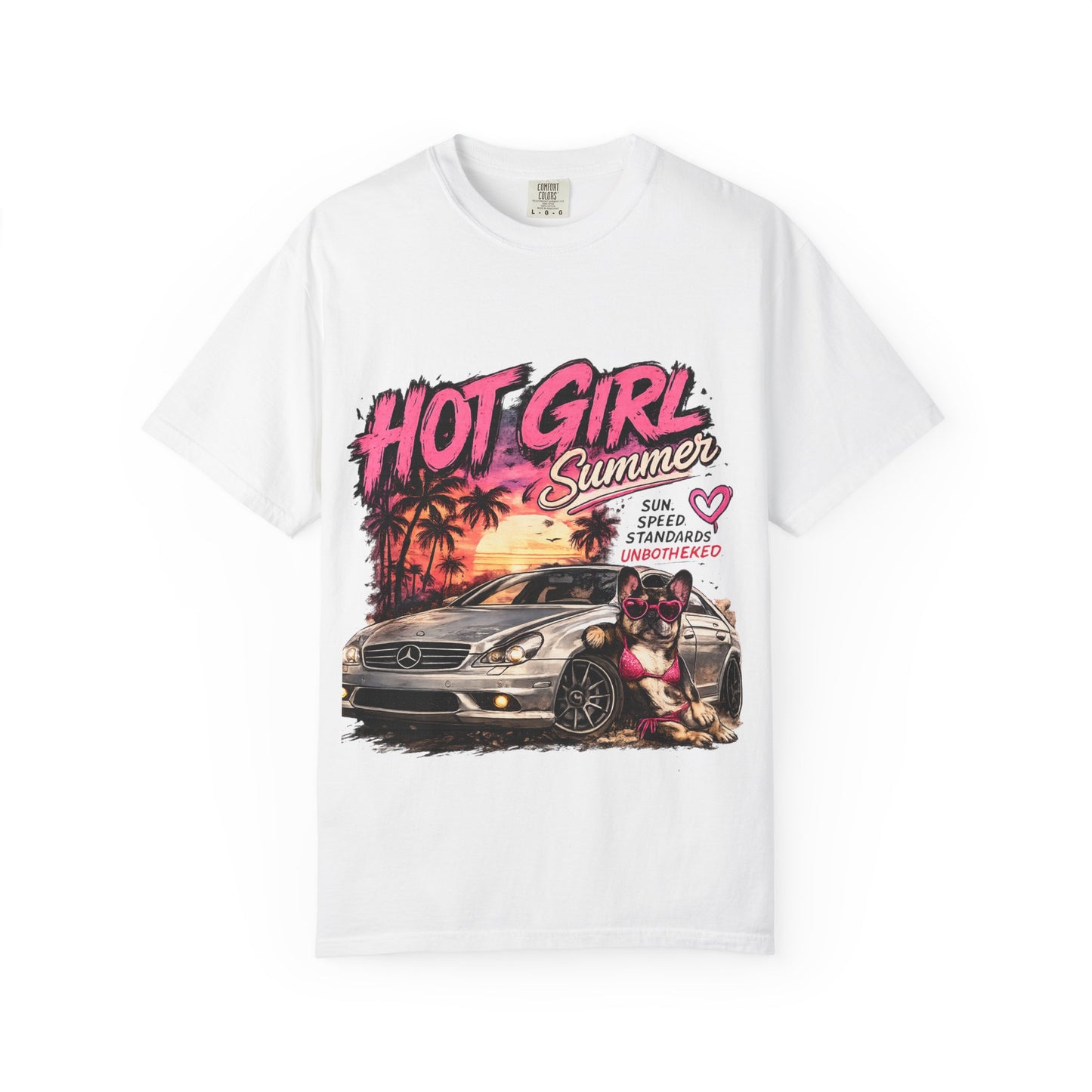 Hot Girl Summer Frenchie Style Mercedes AMG T-Shirt