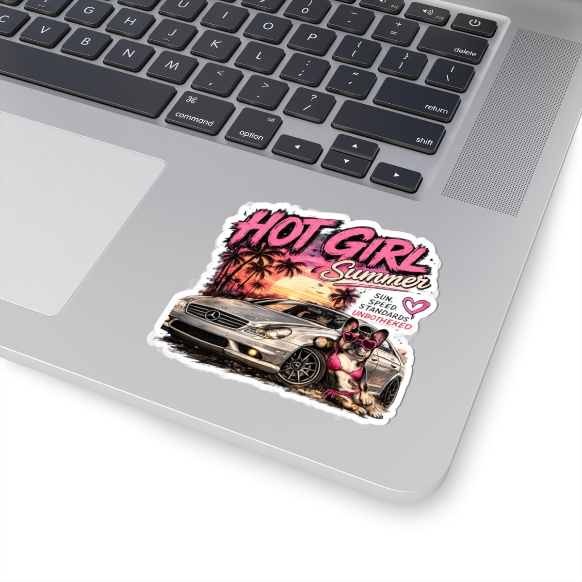 Hot Girl Summer Frenchie Sticker | French Bulldog by Mercedes AMG