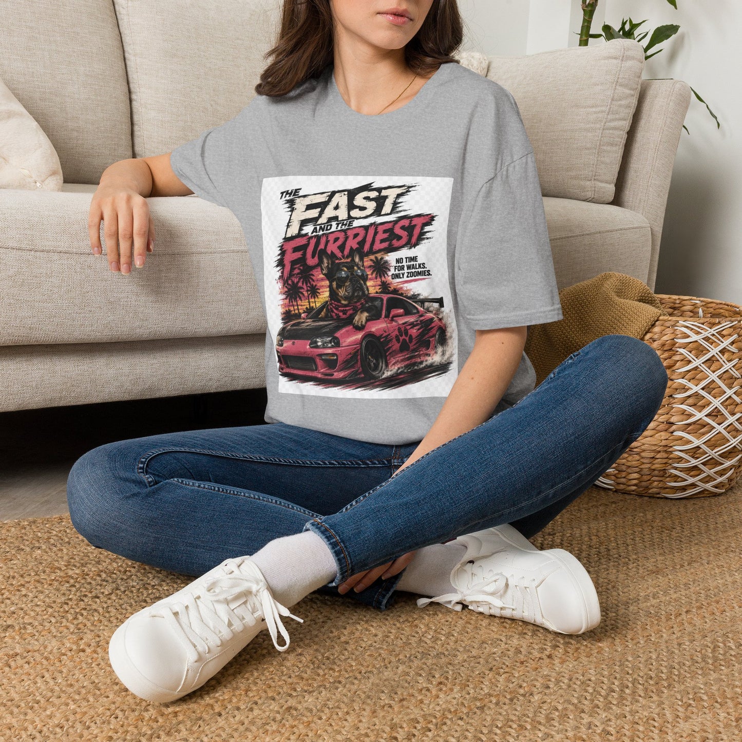 The Fast and the Furrriest T-Shirt — Funny Dog Racing Graphic Tee