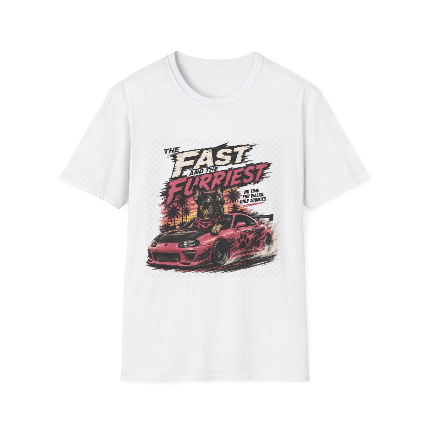 The Fast and the Furrriest T-Shirt — Funny Dog Racing Graphic Tee
