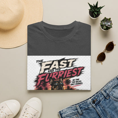 The Fast and the Furrriest T-Shirt — Funny Dog Racing Graphic Tee