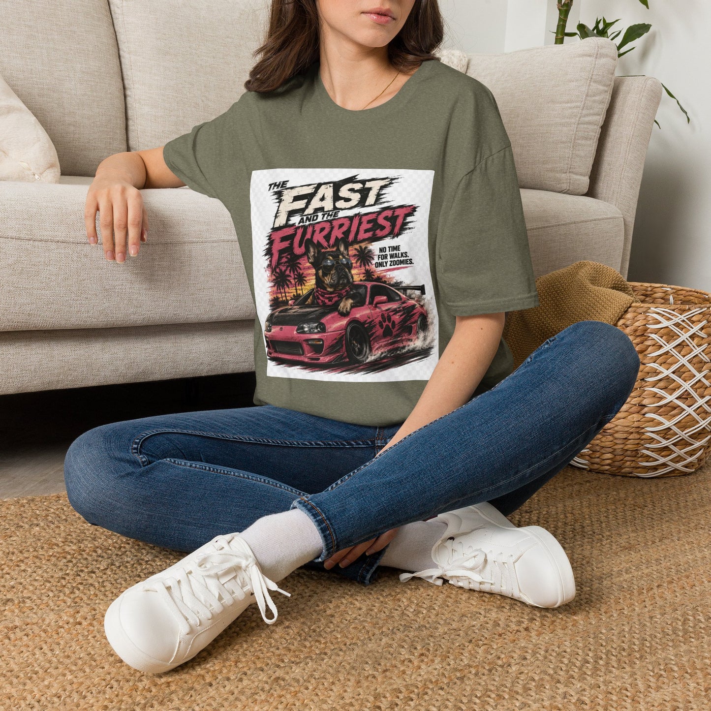The Fast and the Furrriest T-Shirt — Funny Dog Racing Graphic Tee
