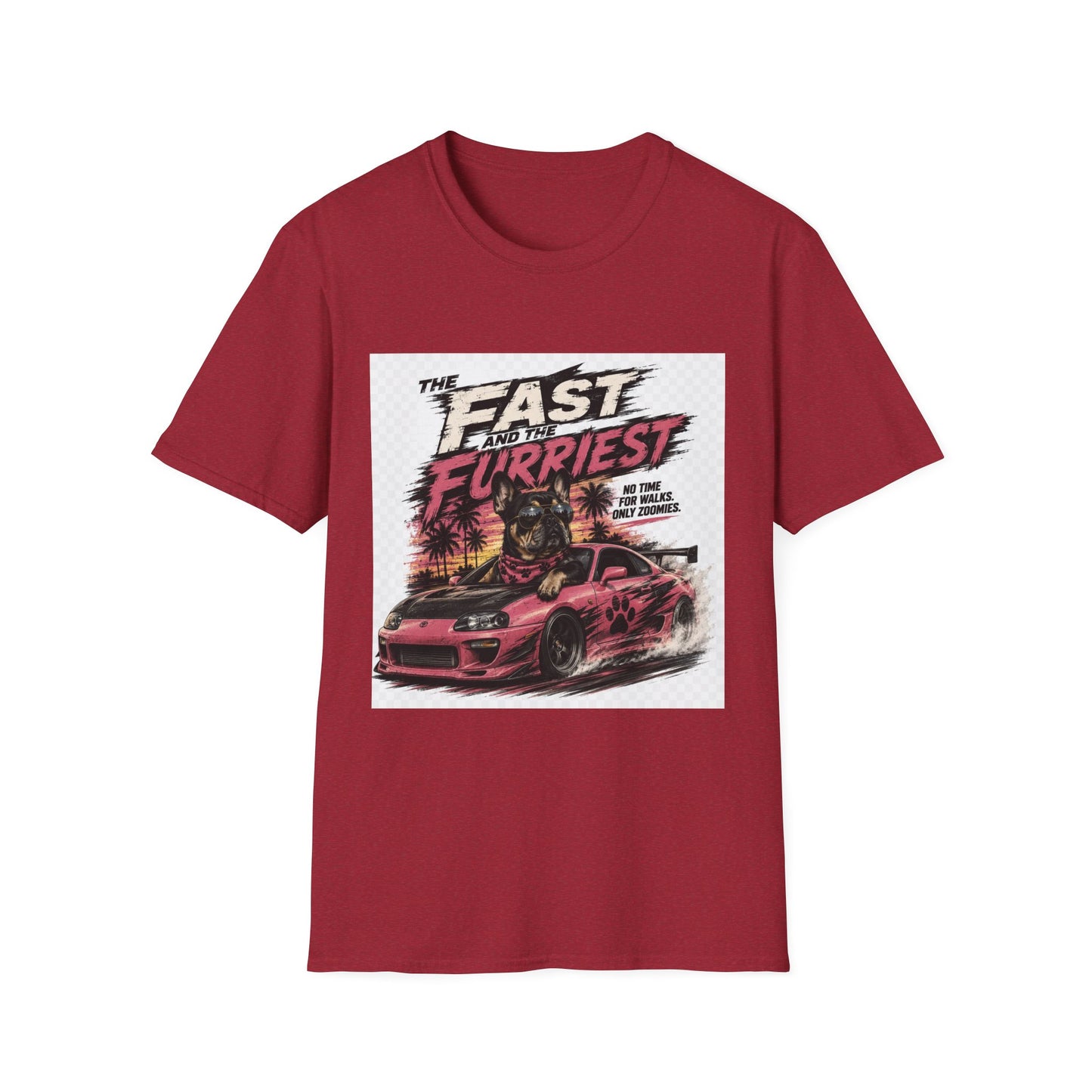 The Fast and the Furrriest T-Shirt — Funny Dog Racing Graphic Tee