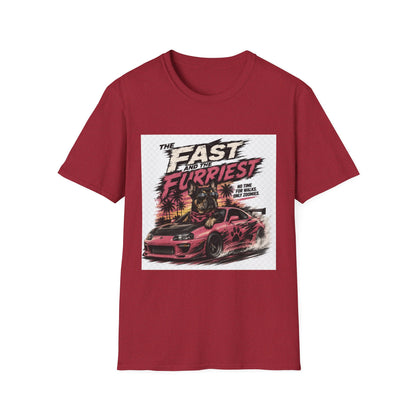 The Fast and the Furrriest T-Shirt — Funny Dog Racing Graphic Tee