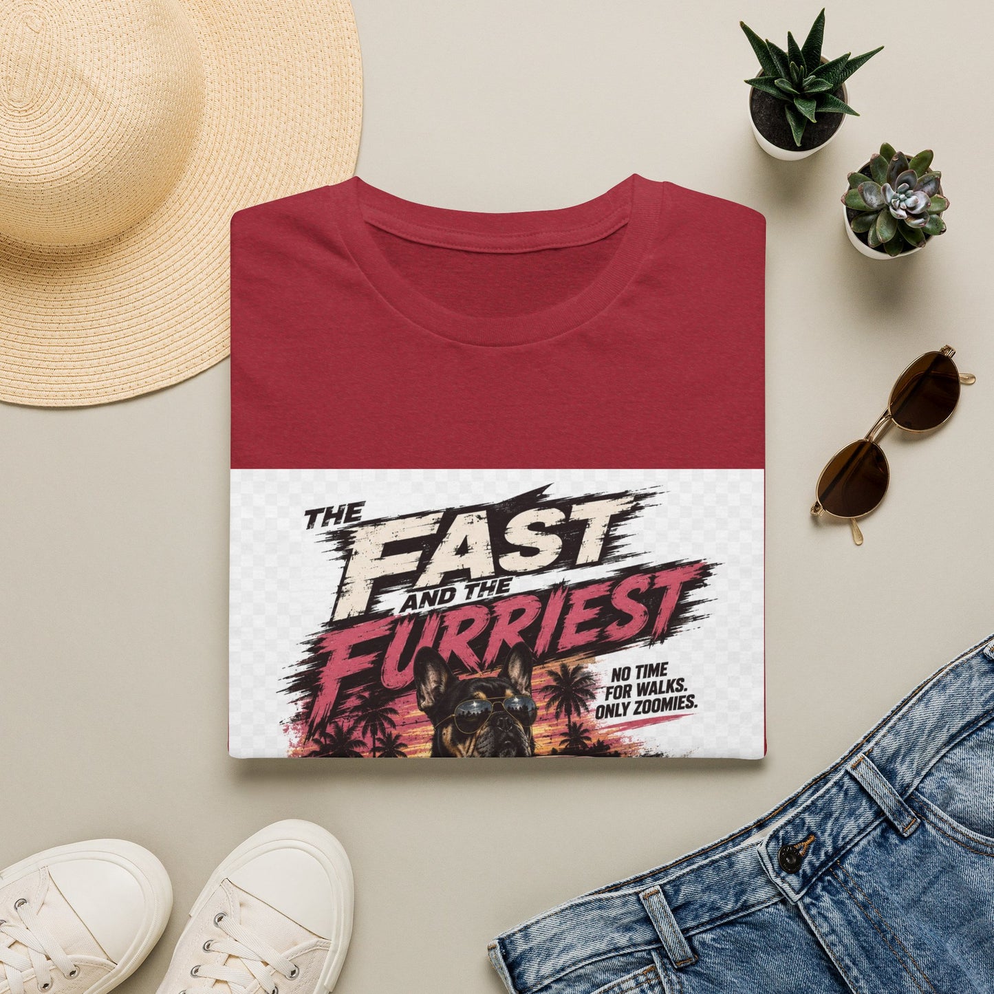 The Fast and the Furrriest T-Shirt — Funny Dog Racing Graphic Tee