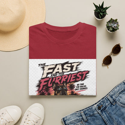 The Fast and the Furrriest T-Shirt — Funny Dog Racing Graphic Tee