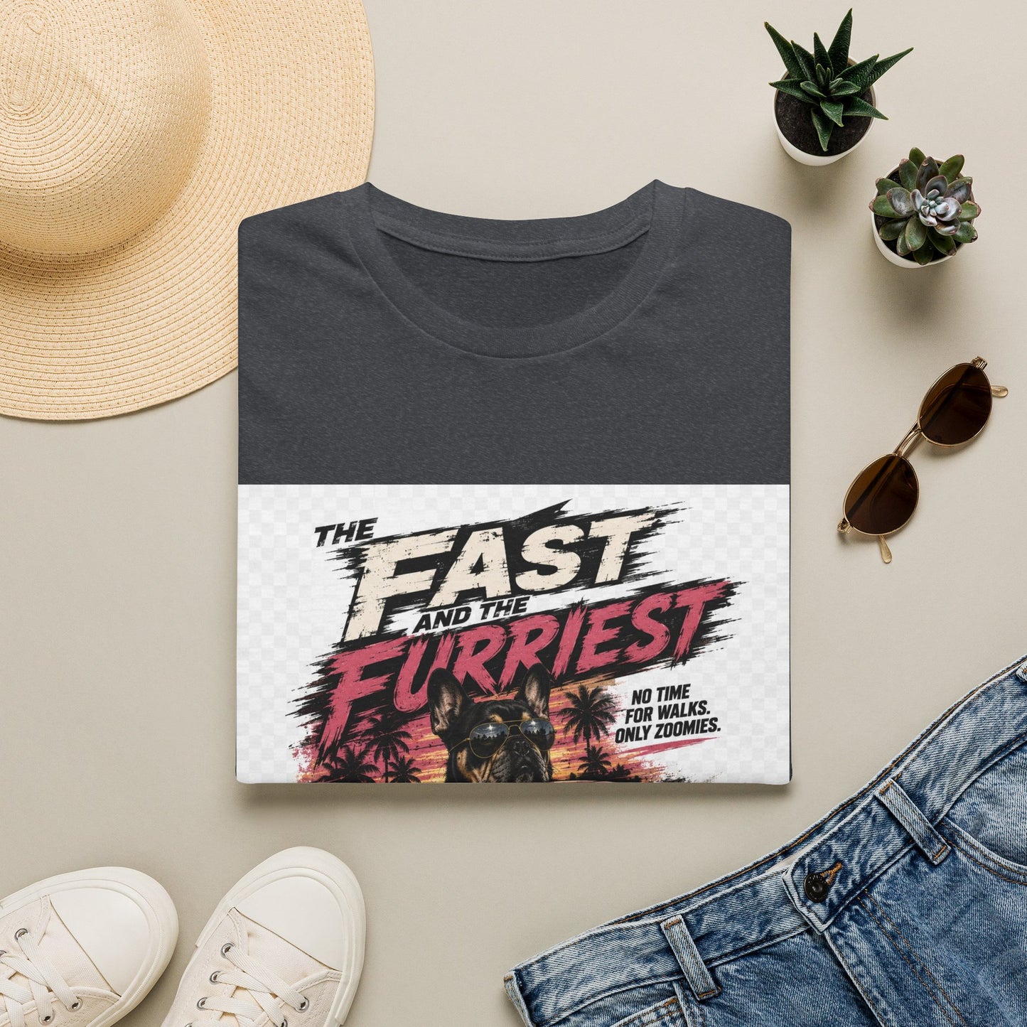 The Fast and the Furrriest T-Shirt — Funny Dog Racing Graphic Tee