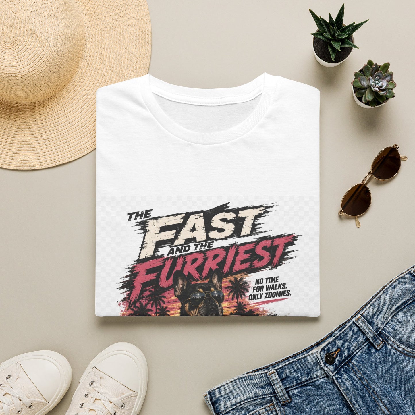 The Fast and the Furrriest T-Shirt — Funny Dog Racing Graphic Tee
