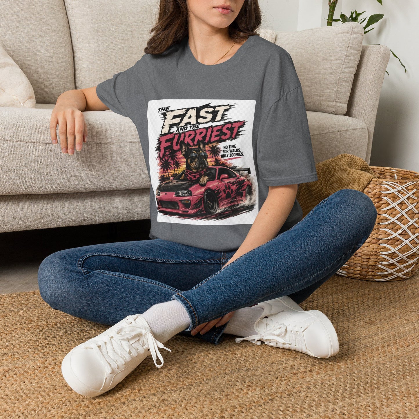 The Fast and the Furrriest T-Shirt — Funny Dog Racing Graphic Tee