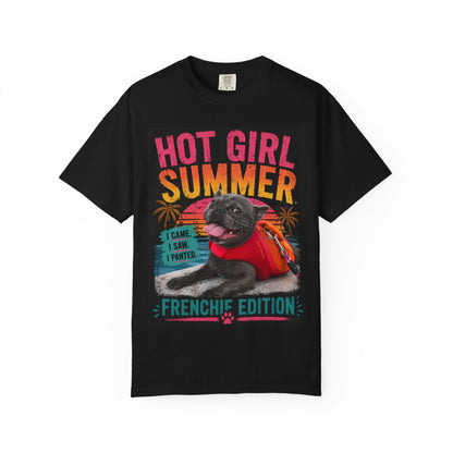French Bulldog "Hot Girl Summer" Pool Relax T-Shirt