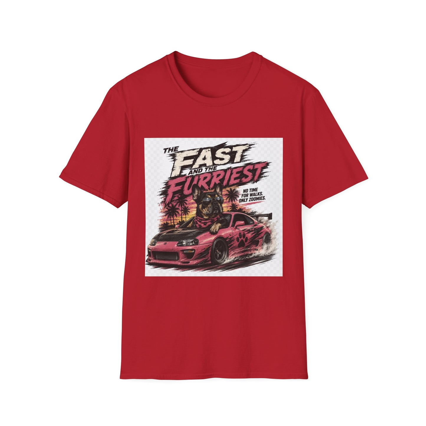 The Fast and the Furrriest T-Shirt — Funny Dog Racing Graphic Tee