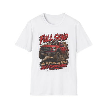 Ford Raptor Full Send Frenchie Edition T-Shirt | Truck Graphic Tee
