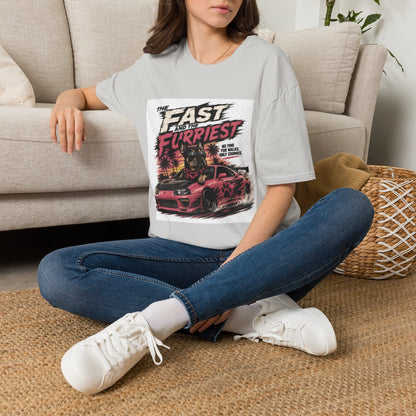 The Fast and the Furrriest T-Shirt — Funny Dog Racing Graphic Tee