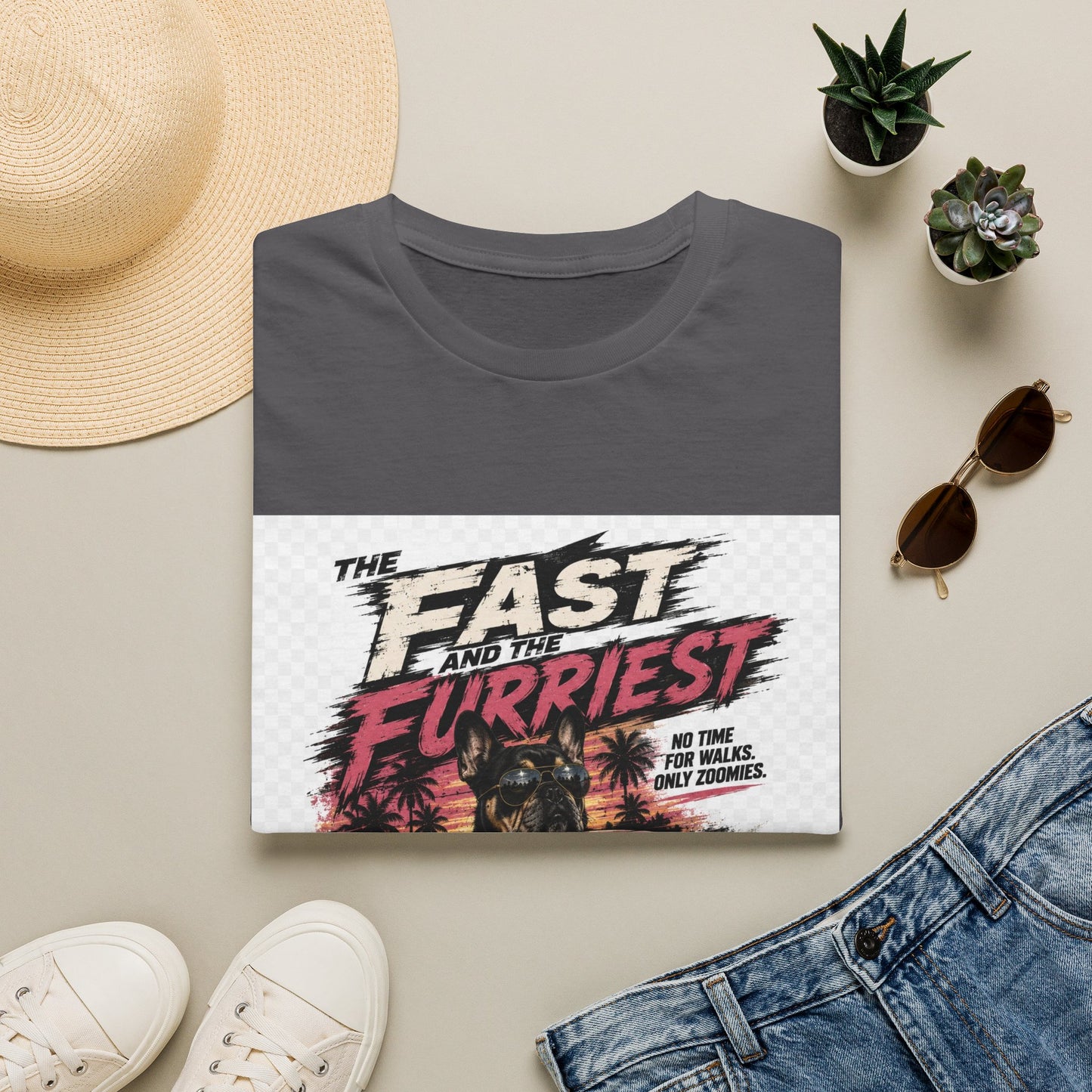 The Fast and the Furrriest T-Shirt — Funny Dog Racing Graphic Tee
