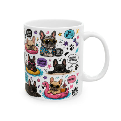 Unfiltered Dog Thoughts mug | Ceramic Mug