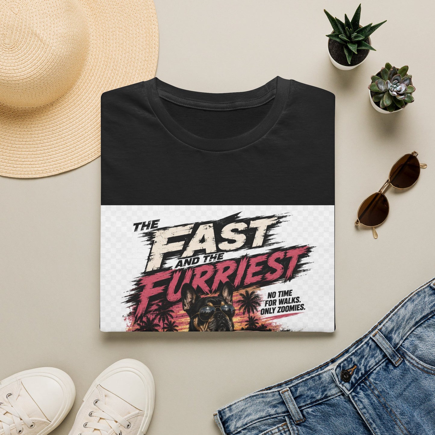 The Fast and the Furrriest T-Shirt — Funny Dog Racing Graphic Tee