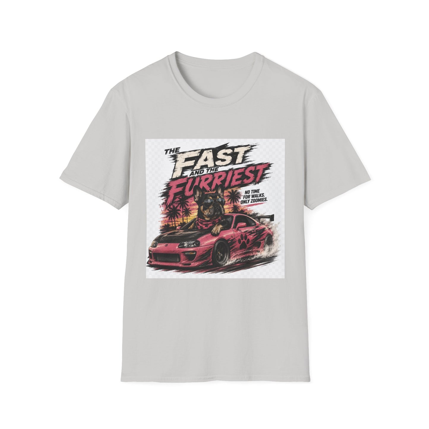 The Fast and the Furrriest T-Shirt — Funny Dog Racing Graphic Tee