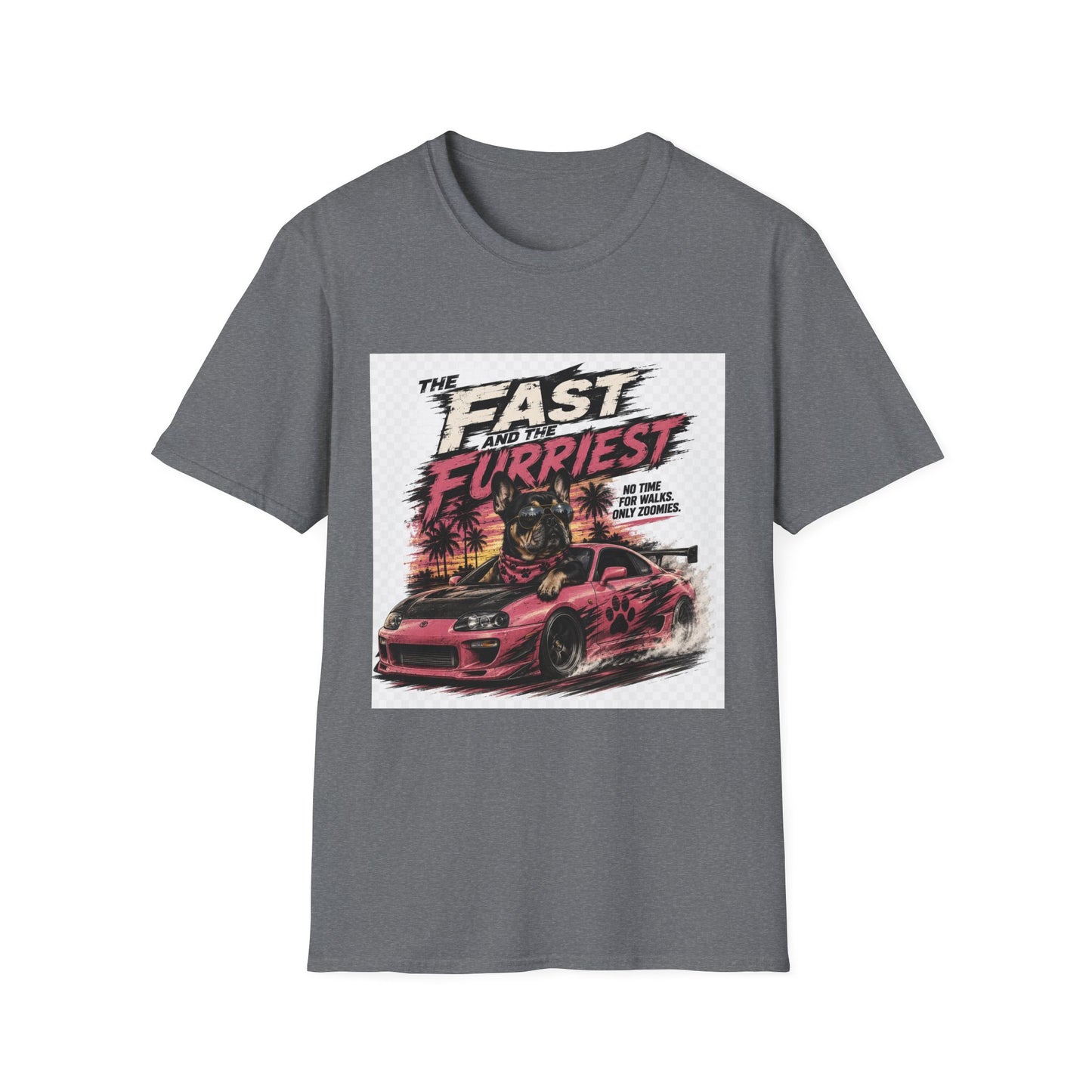 The Fast and the Furrriest T-Shirt — Funny Dog Racing Graphic Tee