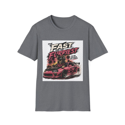 The Fast and the Furrriest T-Shirt — Funny Dog Racing Graphic Tee