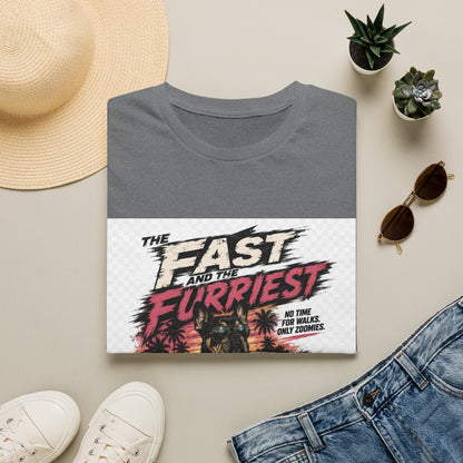 The Fast and the Furrriest T-Shirt — Funny Dog Racing Graphic Tee