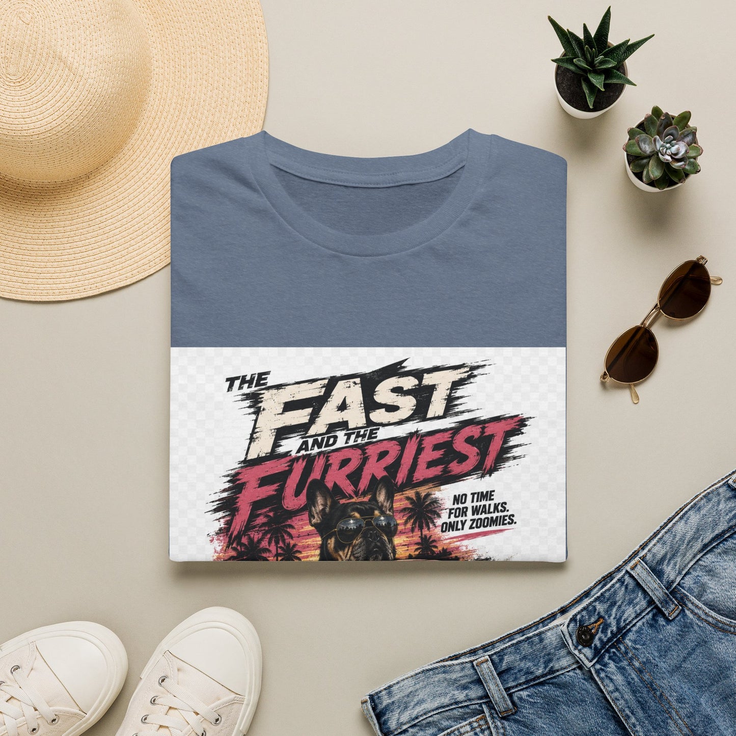 The Fast and the Furrriest T-Shirt — Funny Dog Racing Graphic Tee