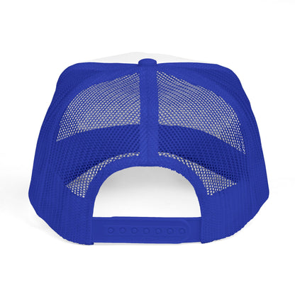 Pool Supervisor Trucker Cap — Funny Dog with Sunglasses Mesh Hat