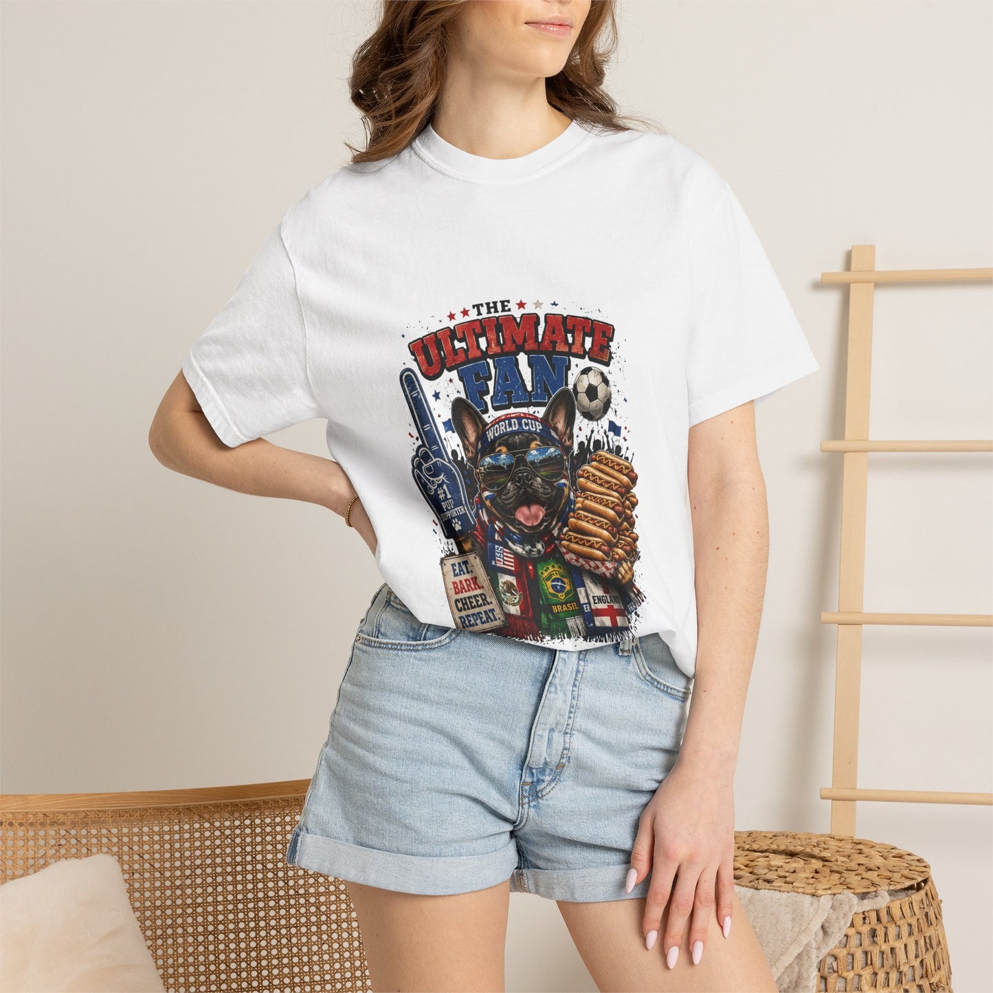 The Ultimate Fan Frenchie World Cup T-Shirt