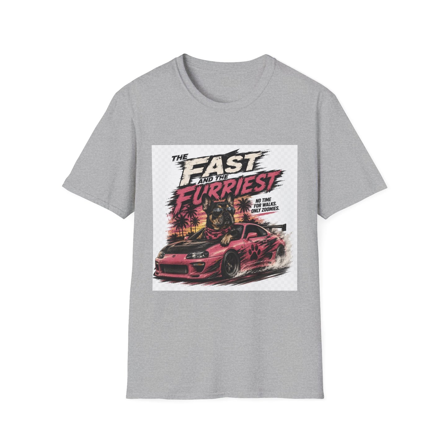 The Fast and the Furrriest T-Shirt — Funny Dog Racing Graphic Tee