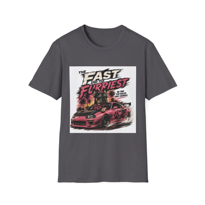 The Fast and the Furrriest T-Shirt — Funny Dog Racing Graphic Tee