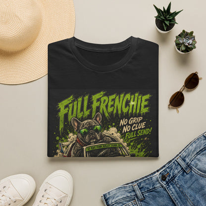 French Bulldog Group B Rally T-Shirt | Funny Racing Dog Motorsport Graphic