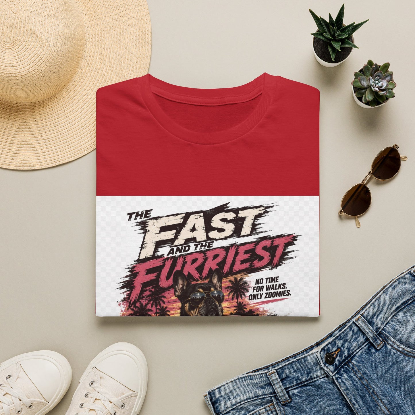 The Fast and the Furrriest T-Shirt — Funny Dog Racing Graphic Tee