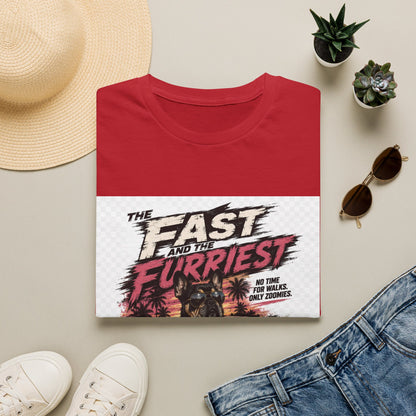 The Fast and the Furrriest T-Shirt — Funny Dog Racing Graphic Tee