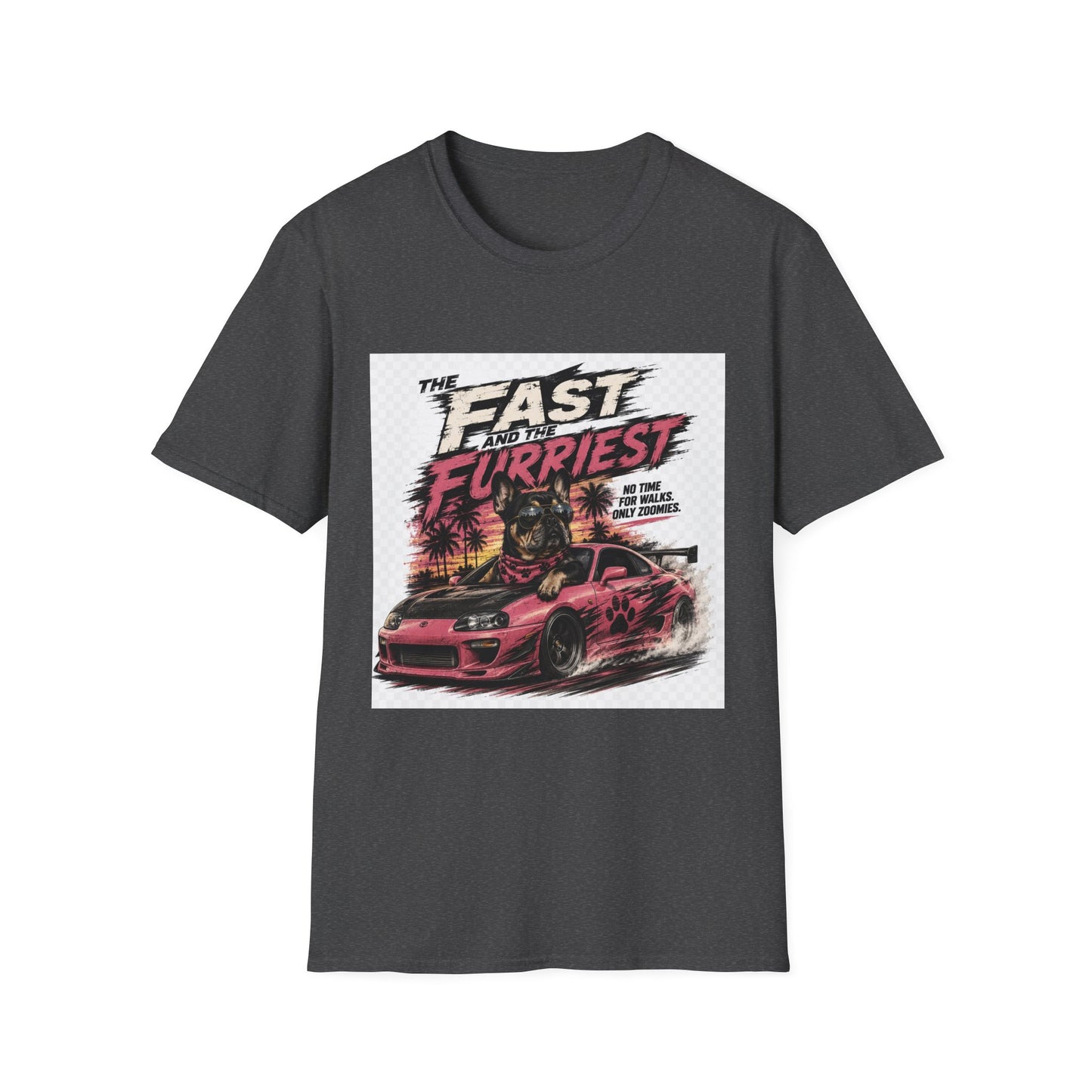 The Fast and the Furrriest T-Shirt — Funny Dog Racing Graphic Tee