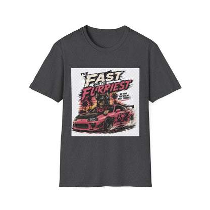 The Fast and the Furrriest T-Shirt — Funny Dog Racing Graphic Tee