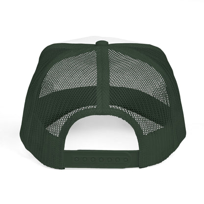 Pool Supervisor Trucker Cap — Funny Dog with Sunglasses Mesh Hat