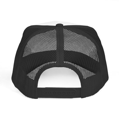 Pool Supervisor Trucker Cap — Funny Dog with Sunglasses Mesh Hat