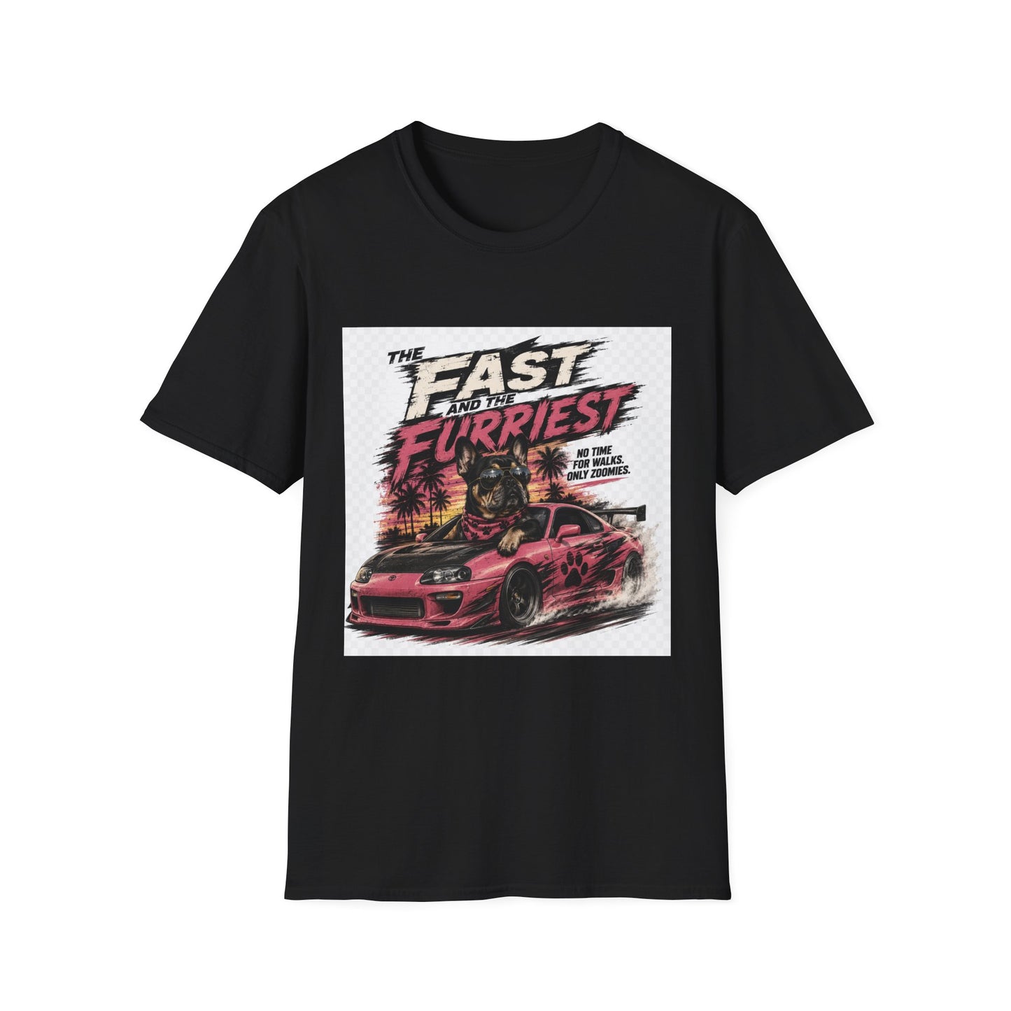 The Fast and the Furrriest T-Shirt — Funny Dog Racing Graphic Tee