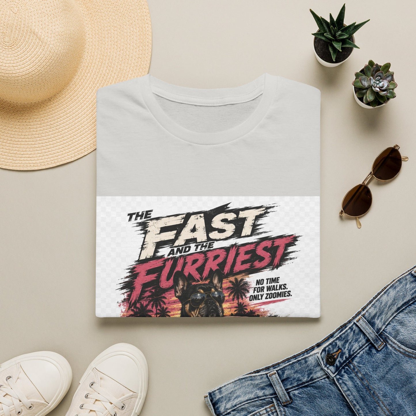 The Fast and the Furrriest T-Shirt — Funny Dog Racing Graphic Tee