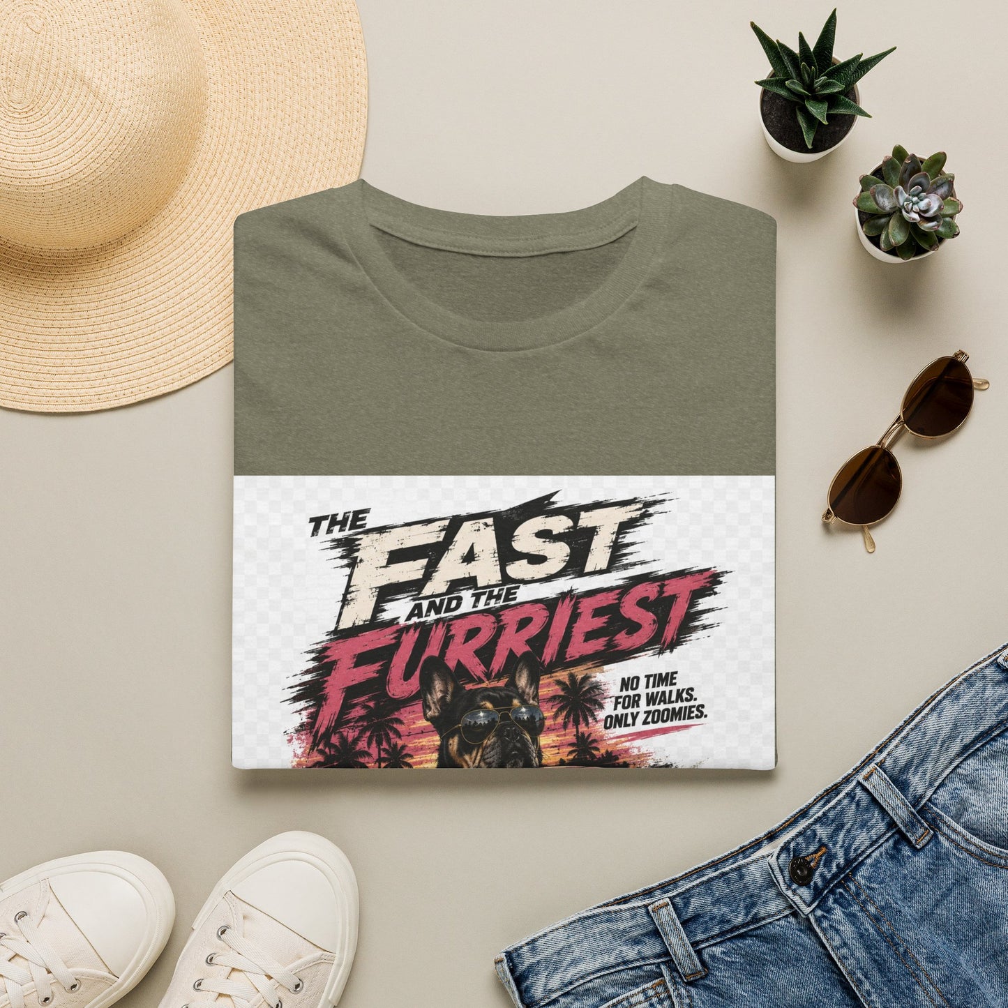 The Fast and the Furrriest T-Shirt — Funny Dog Racing Graphic Tee