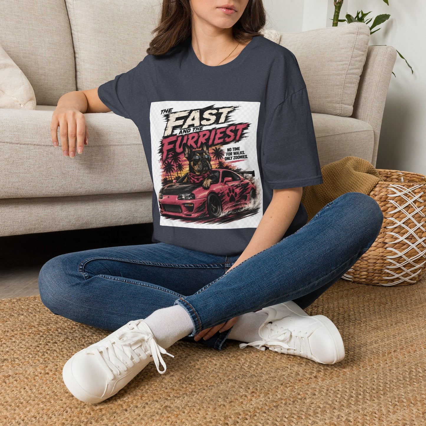 The Fast and the Furrriest T-Shirt — Funny Dog Racing Graphic Tee