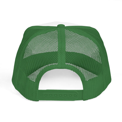 Pool Supervisor Trucker Cap — Funny Dog with Sunglasses Mesh Hat