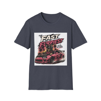 The Fast and the Furrriest T-Shirt — Funny Dog Racing Graphic Tee
