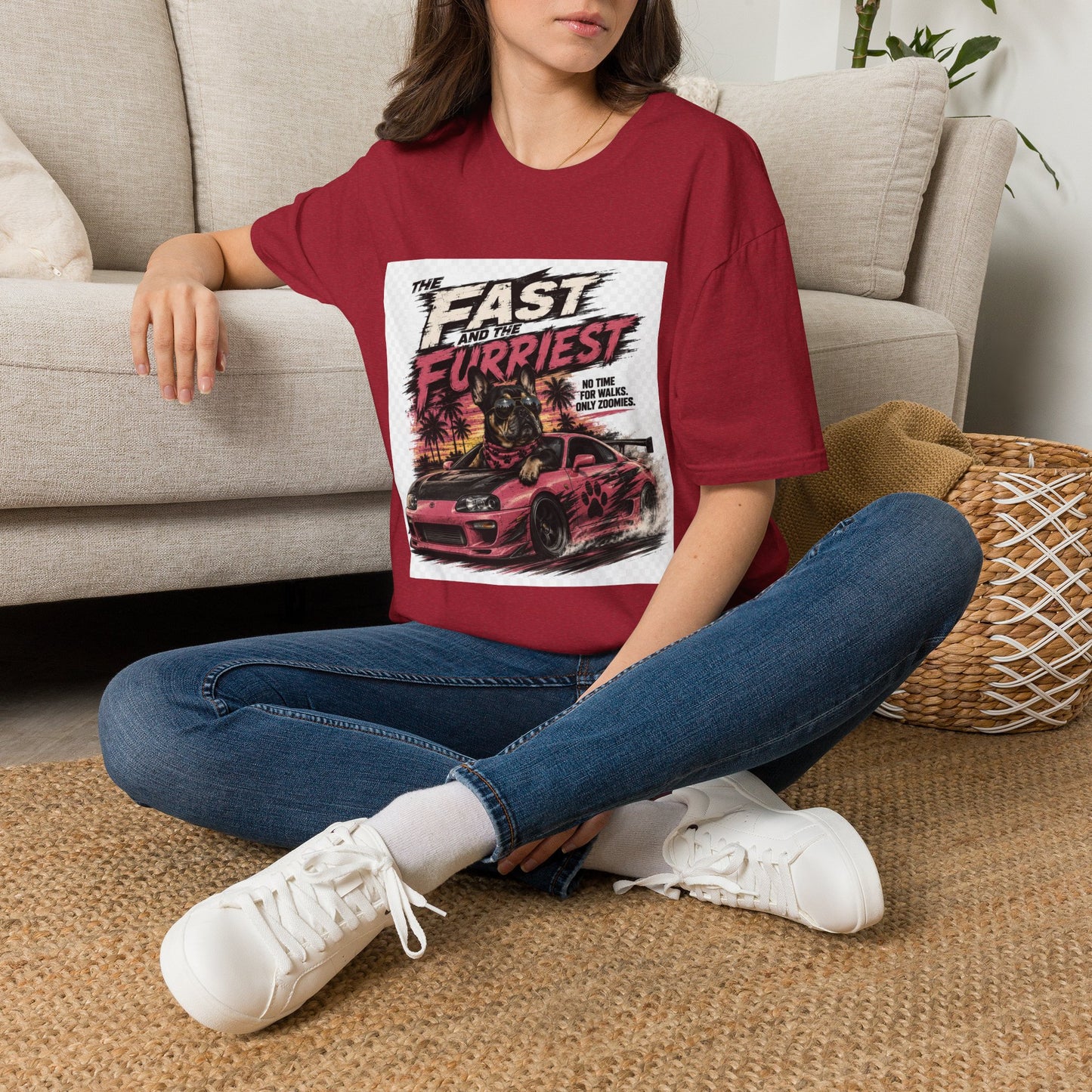 The Fast and the Furrriest T-Shirt — Funny Dog Racing Graphic Tee