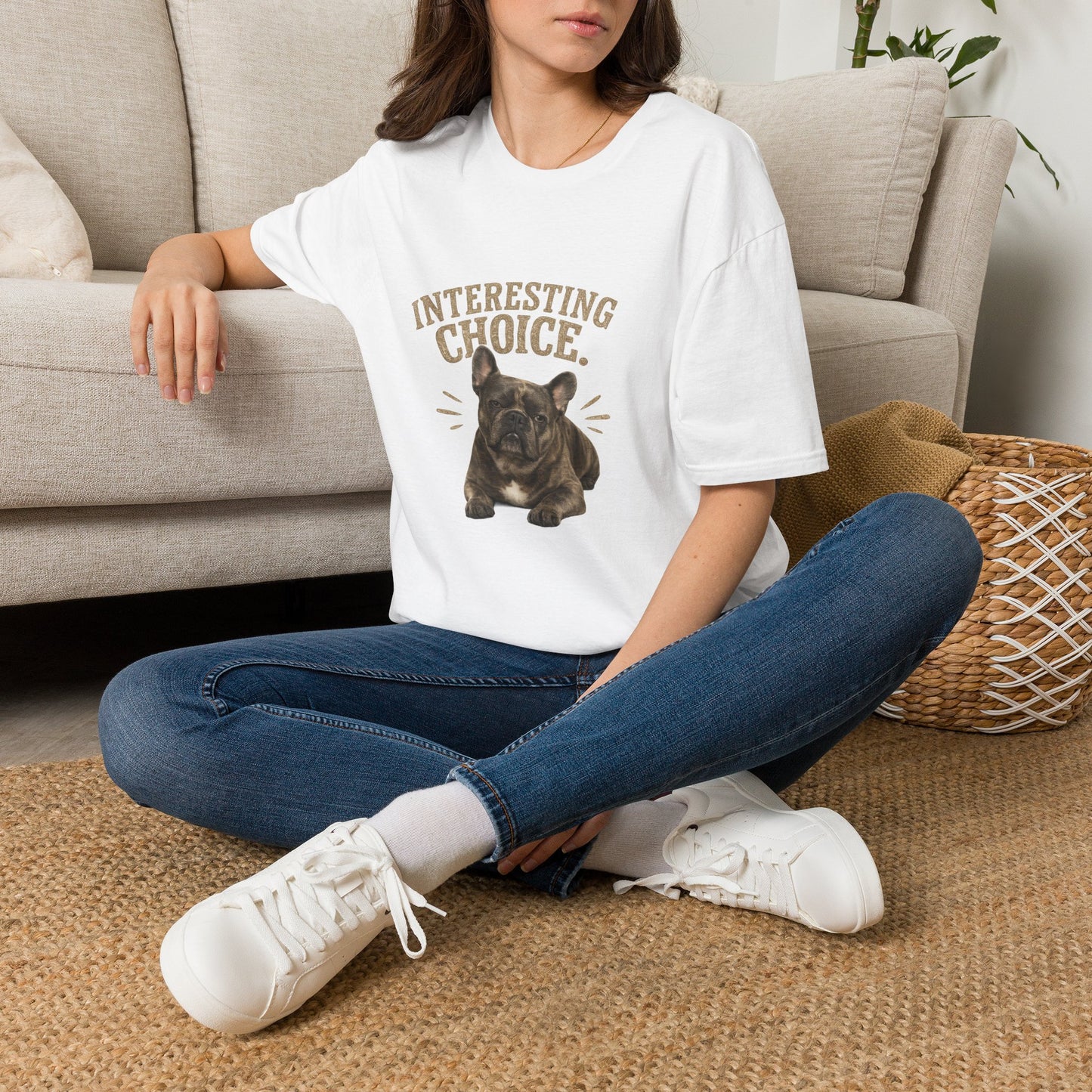Judgmental French Bulldog T-Shirt | Funny Sassy Dog Graphic Tee
